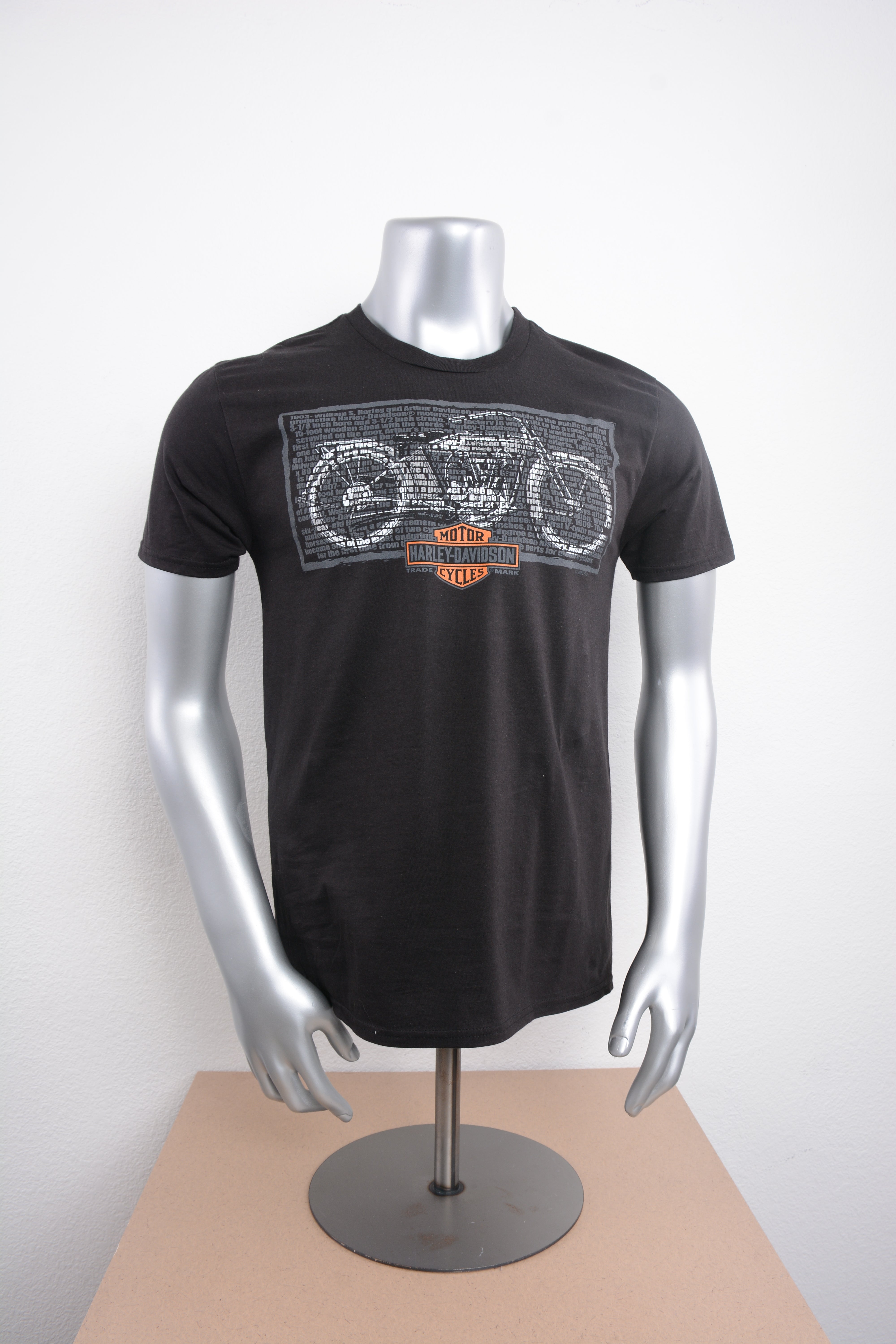 Licensed Product Men's Words II Motorcycle Black Short Sleeve T-Shirt Main image