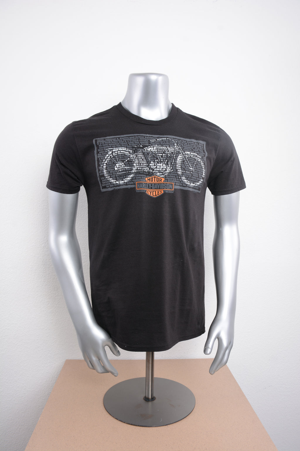 Licensed Product Men's Words II Motorcycle Black Short Sleeve T-Shirt