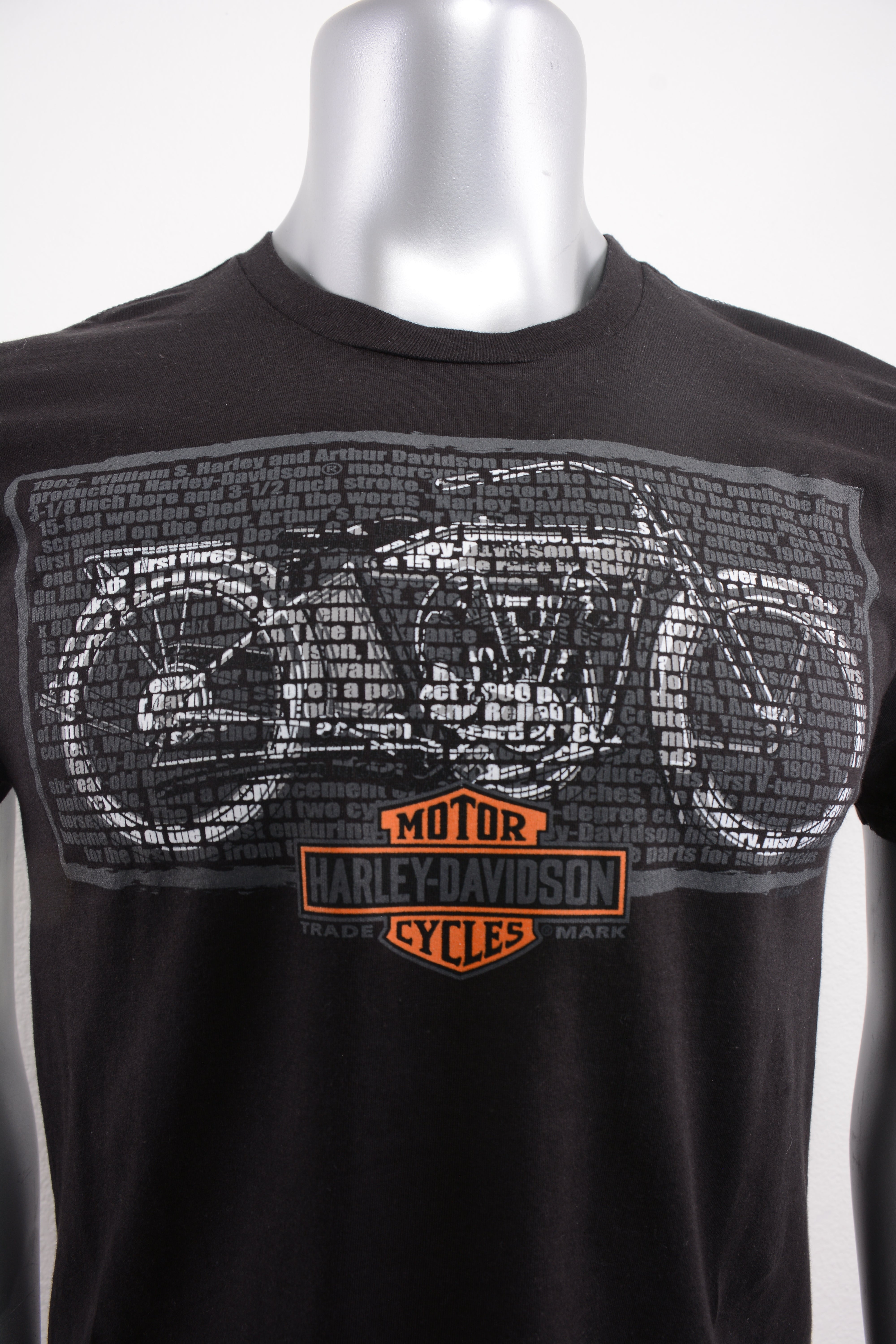 Licensed Product Men's Words II Motorcycle Black Short Sleeve T-Shirt Secondary image