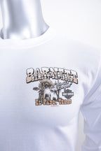 Licensed Product MENS MEXICAN BANDIT MINI CREST FRONT GREY INK WHITE L/S T-SHIRT
