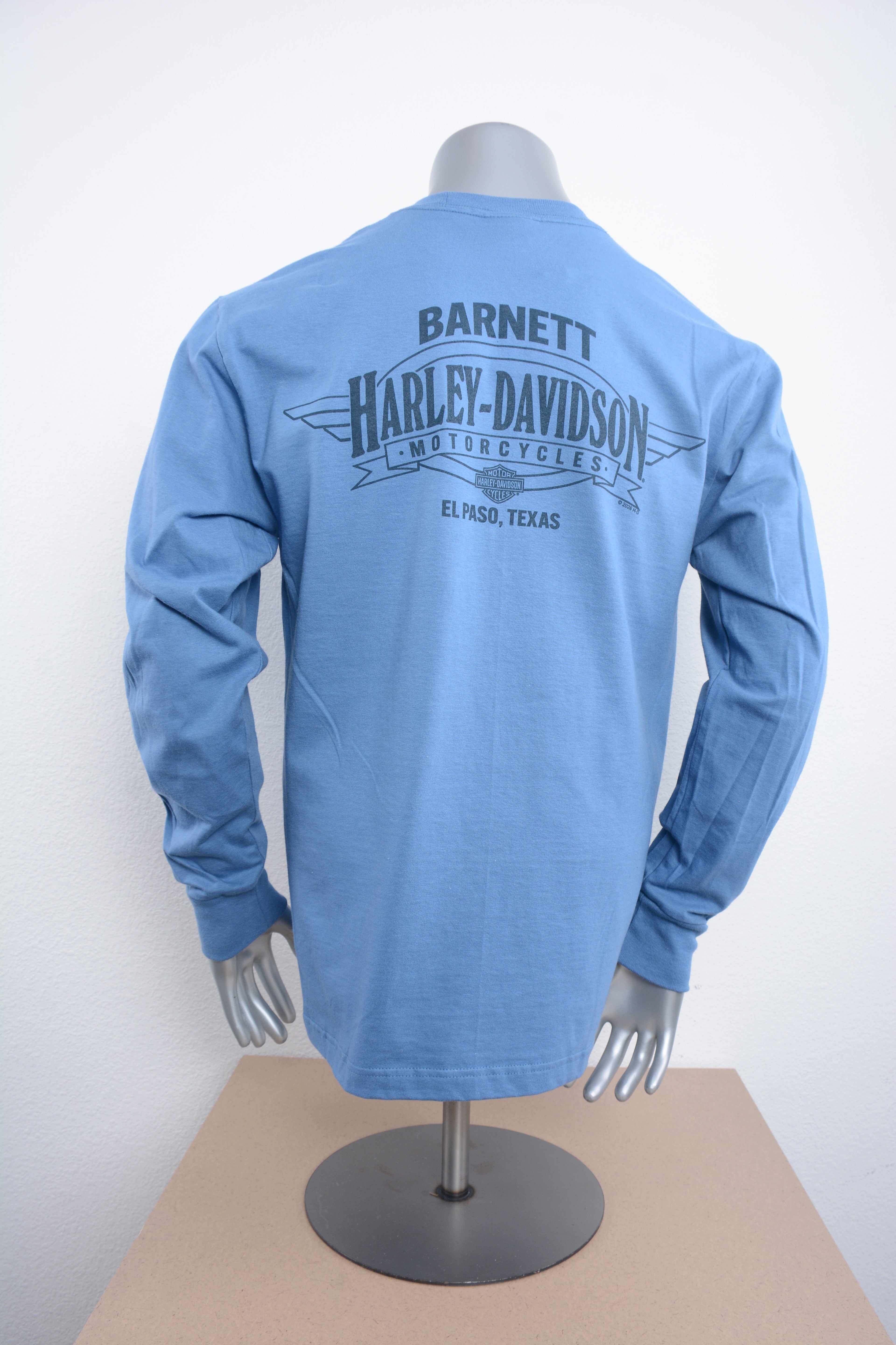 Licensed Product MC STRIPED MNS LS T DENIM