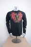 Licensed Product Mens Scorned One II #1 Skull Wings Black Long Sleeve T-Shirt