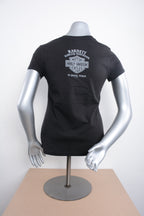 Licensed Product SKULL WING DOWN BLACK WMS VNK T