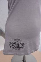 Licensed Product Women's One Mood #1 Logo with Wings Foil with Studs Grey Short Sleeve T-Shirt