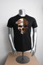 Licensed Product Mens Split Skull B&S Black Short Sleeve T-Shirt