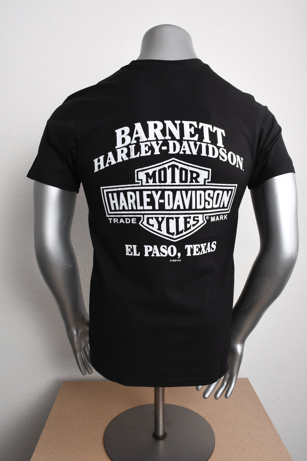 Licensed Product Mens Split Skull B&S Black Short Sleeve T-Shirt