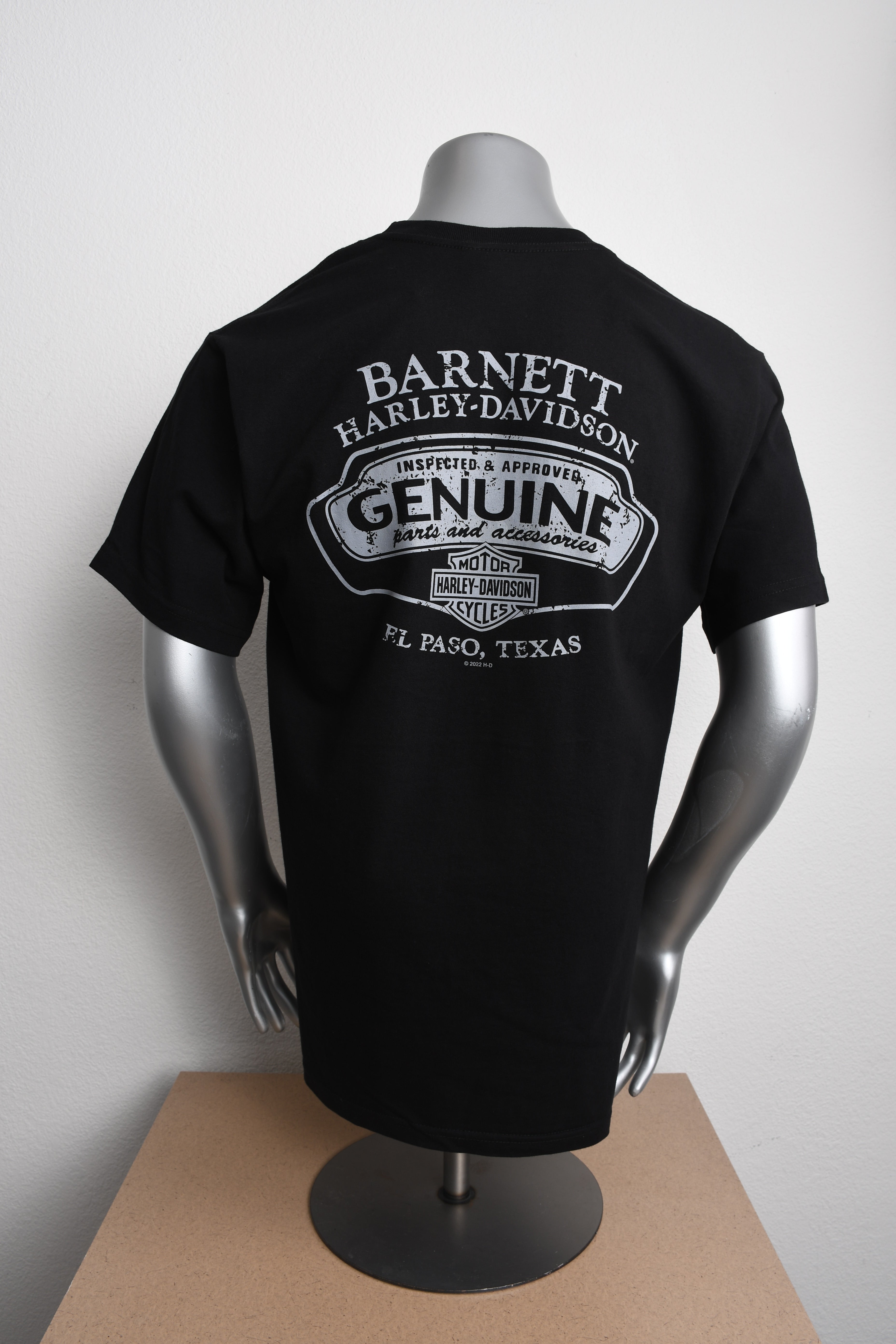 Licensed Product Men's Defend Winged B&S Black Short Sleeve T-Shirt