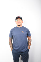 Licensed Product Men's Mamacita Mini Crest Front Navy Short Sleeve T-Shirt