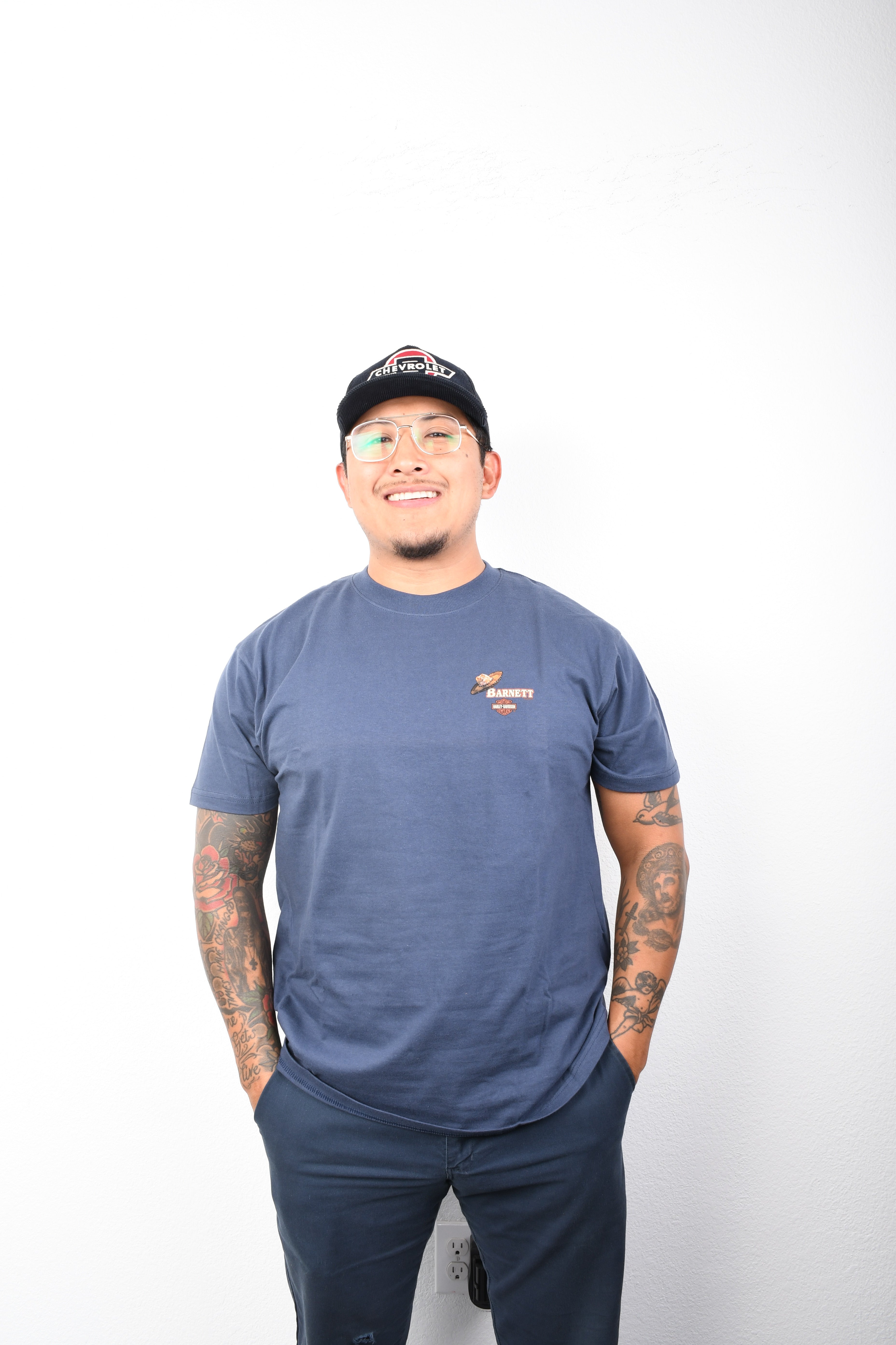 Licensed Product Men's Mamacita Mini Crest Front Navy Short Sleeve T-Shirt