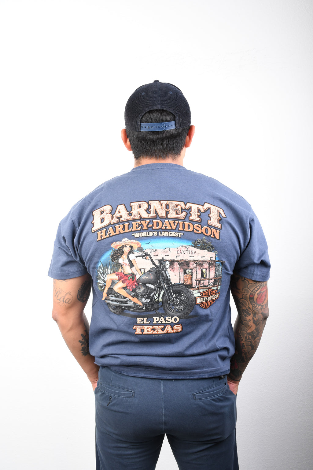 Licensed Product Men's Mamacita Mini Crest Front Navy Short Sleeve T-Shirt