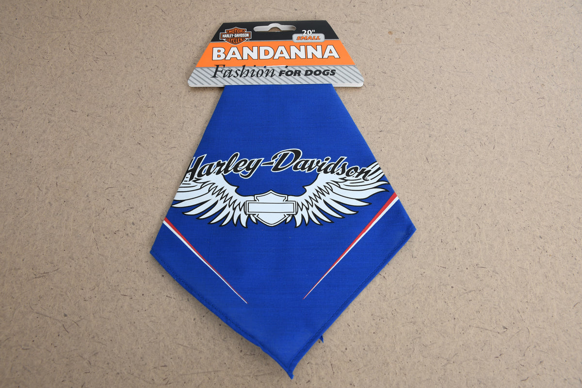 Licensed Product Winged 20" Small Red/White/Blue Pet Bandana Main image