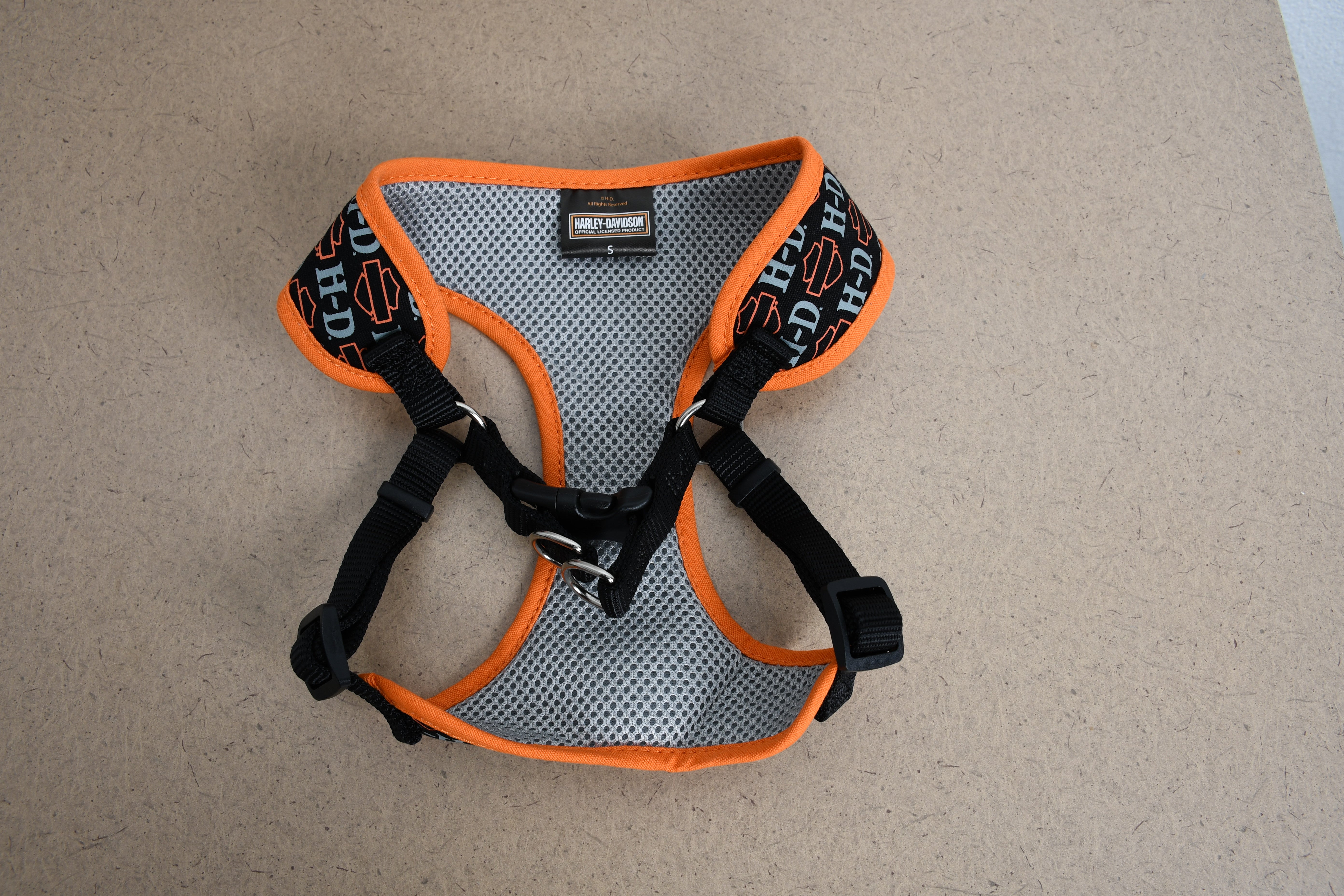 Licensed Product Fashion Mesh Orange Adjustable Pet Harness Secondary image