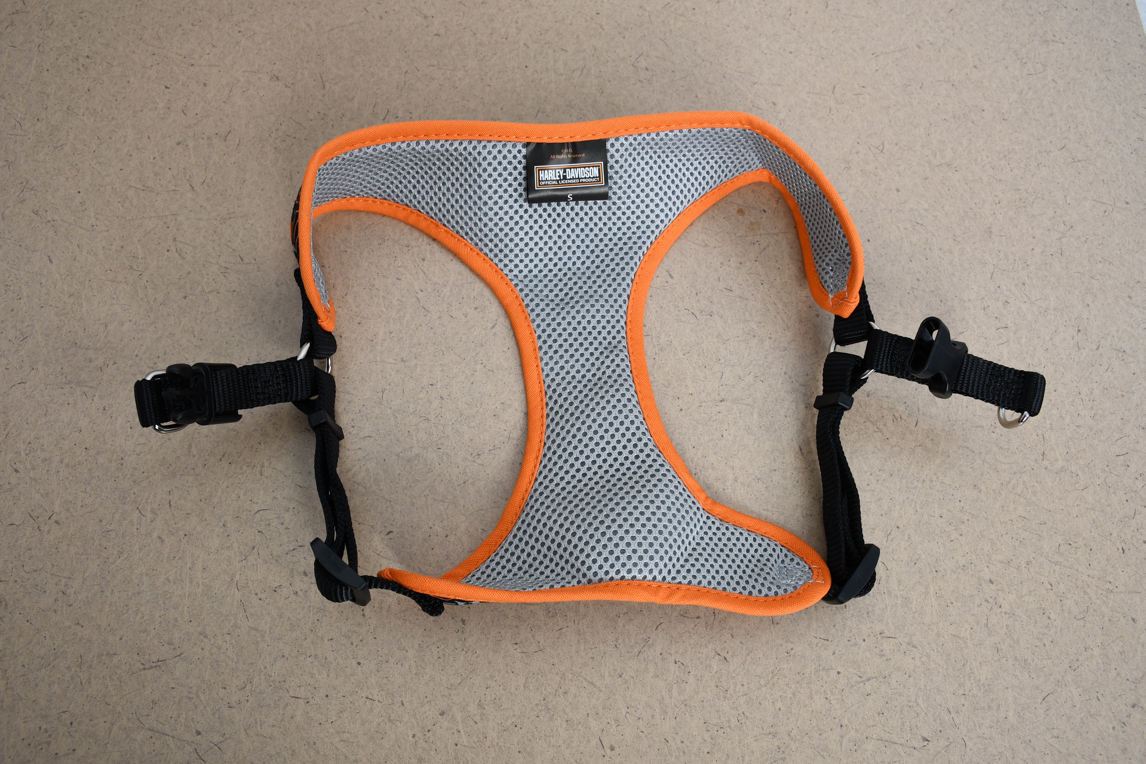 Licensed Product Fashion Mesh Orange Adjustable Pet Harness