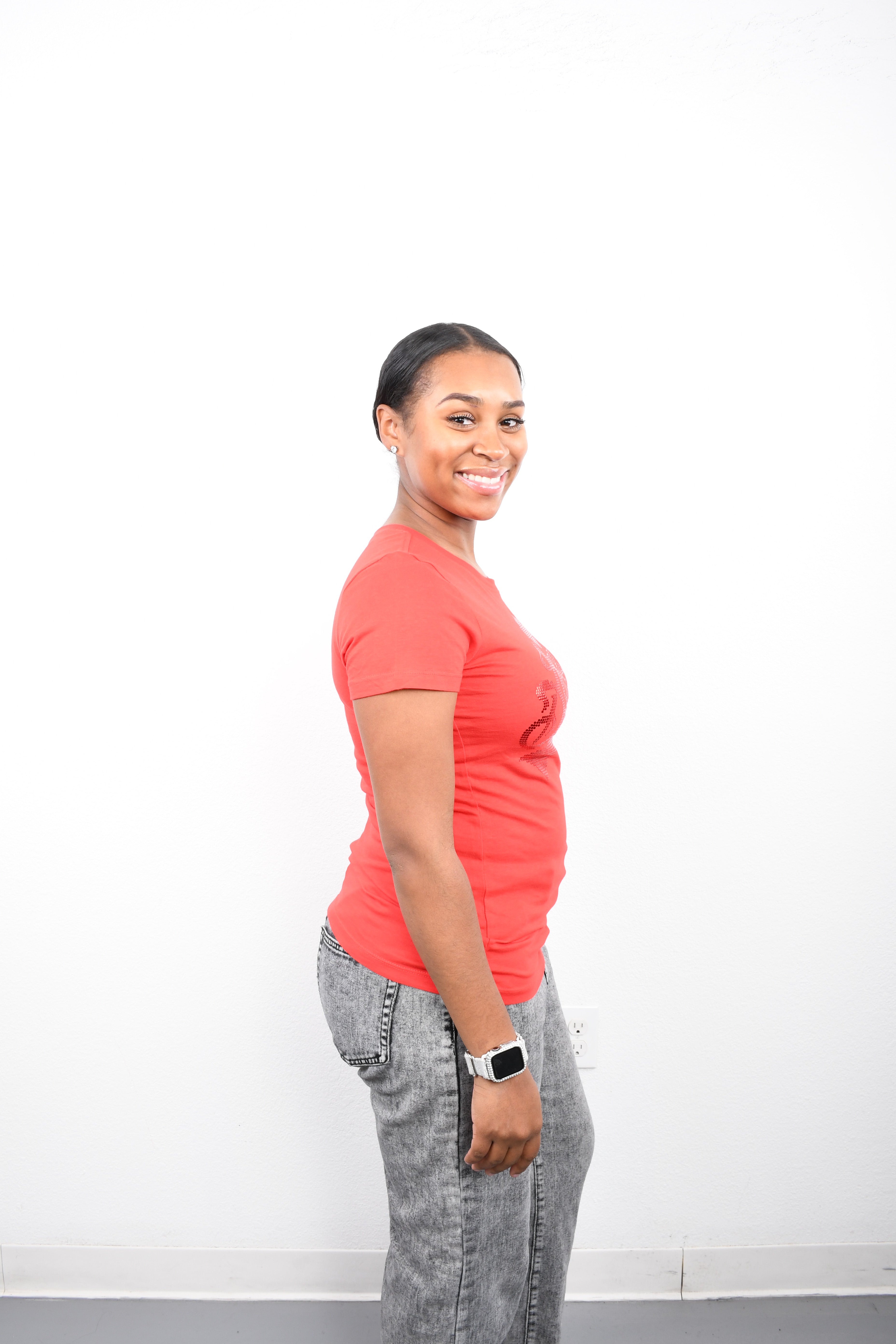 Licensed Product Women's Tingle B&S High Density Red Short Sleeve T-Shirt Secondary image