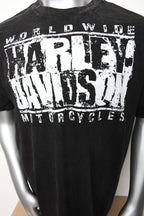 Licensed Product WOLRLWIDE BLACK MNS S/S TEE