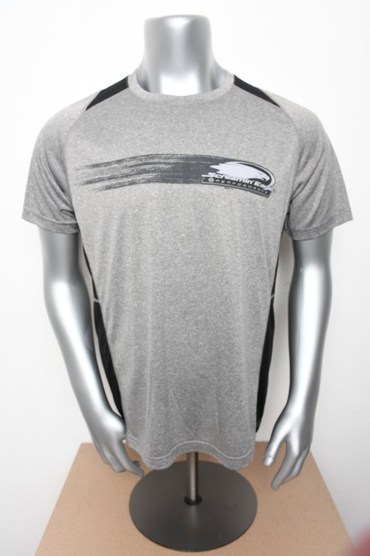 Licensed Product Mens Screamin Eagle Streak Grey Short Sleeve T-Shirt