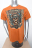 Licensed Product Mens Skull Parts Winged Texas Orange Short Sleeve T-Shirt