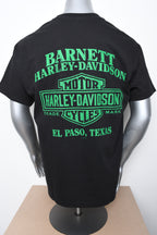 Licensed Product SHAMROCK SKULL BLACK MNS S/S TEE