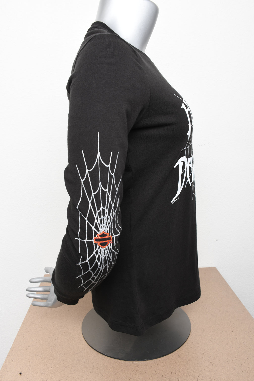 Licensed Product GLITTER WEB WMS LS T BLK