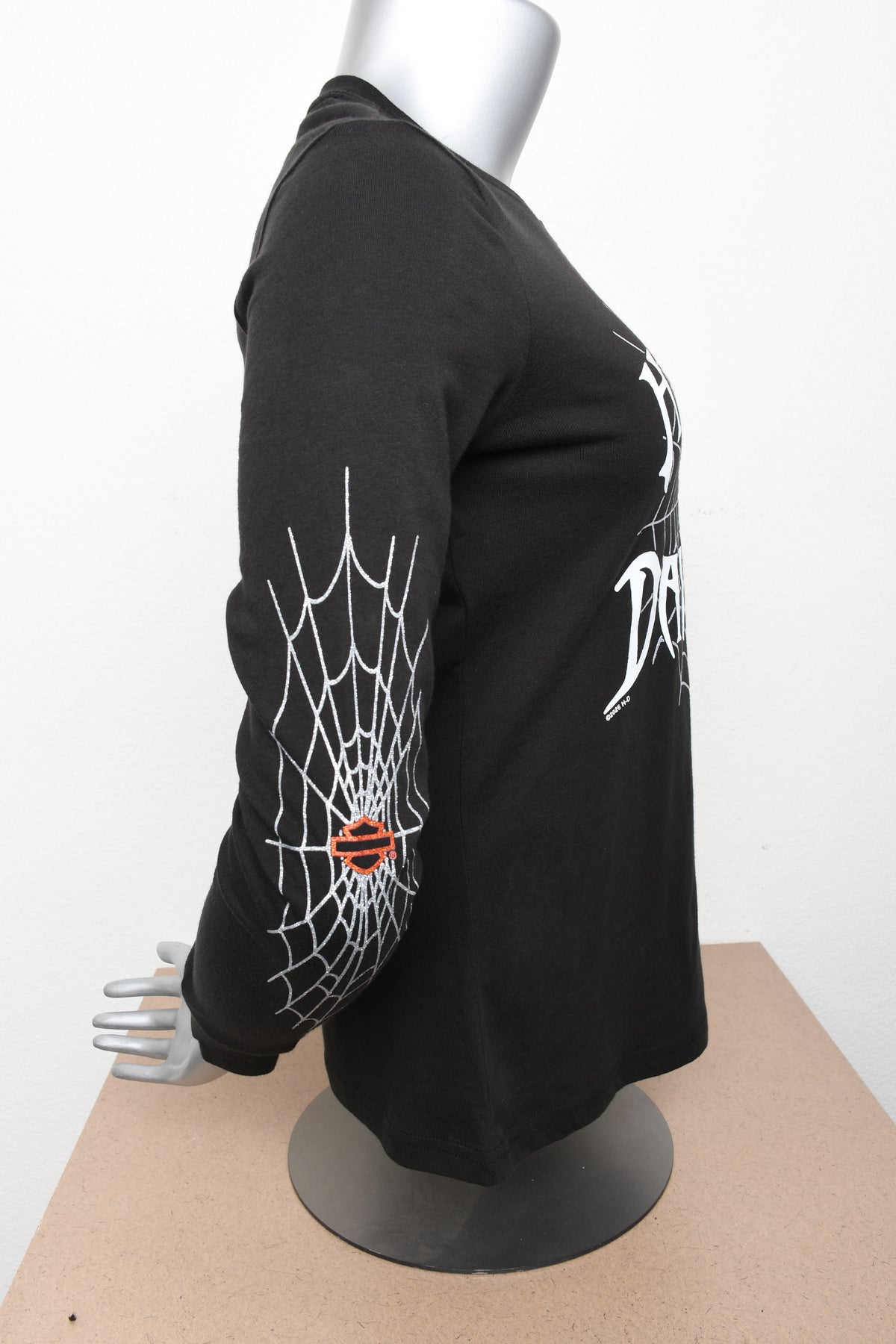 Licensed Product GLITTER WEB WMS LS T BLK