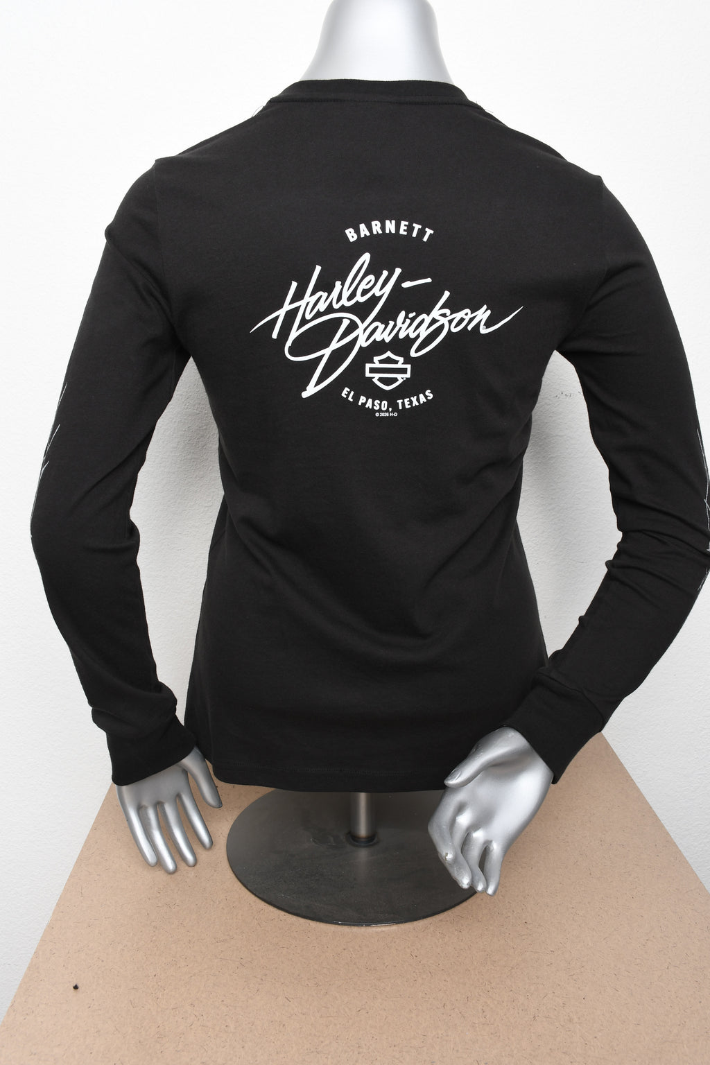 Licensed Product GLITTER WEB WMS LS T BLK