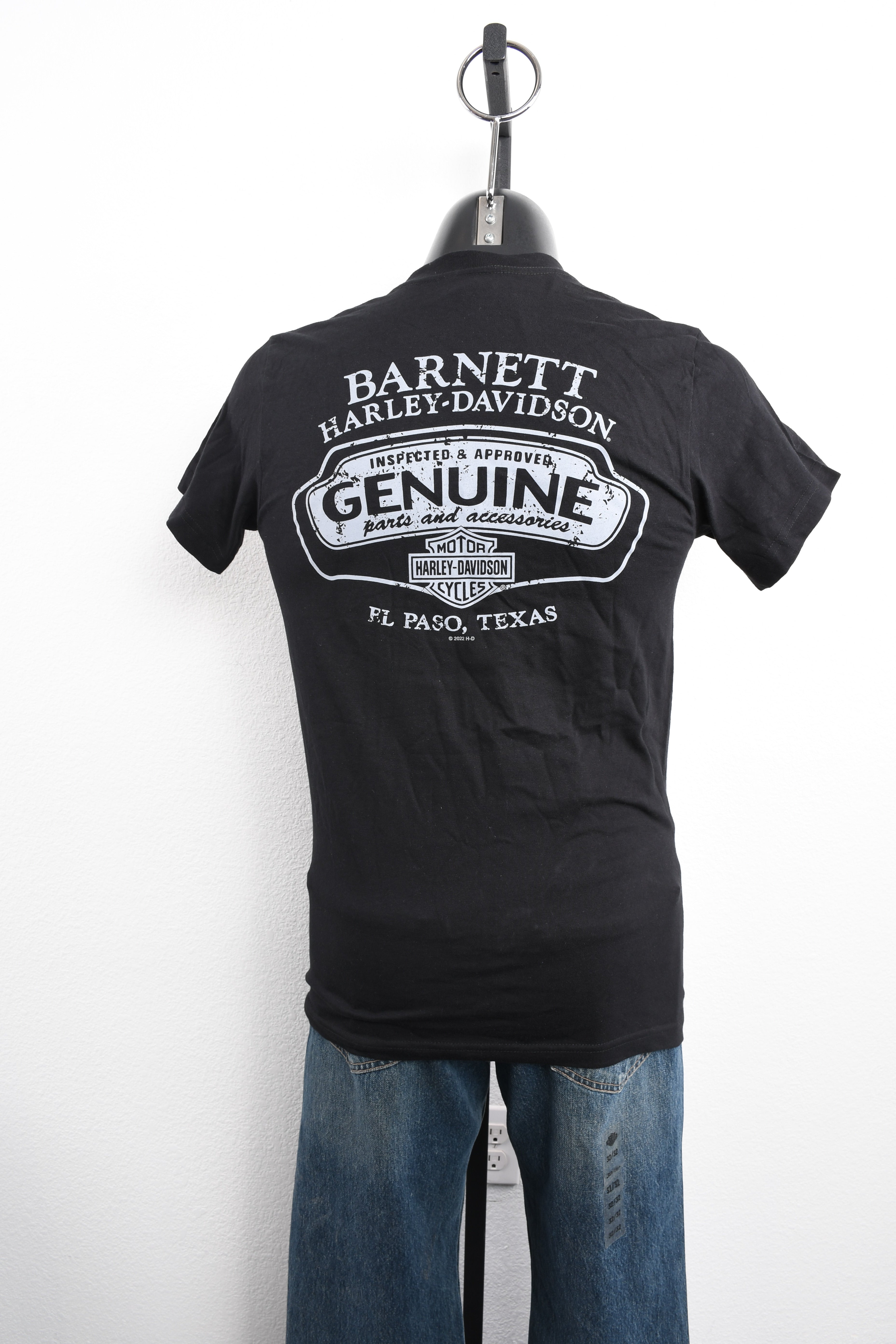 Licensed Product Men's Defend Winged B&S Black Short Sleeve T-Shirt