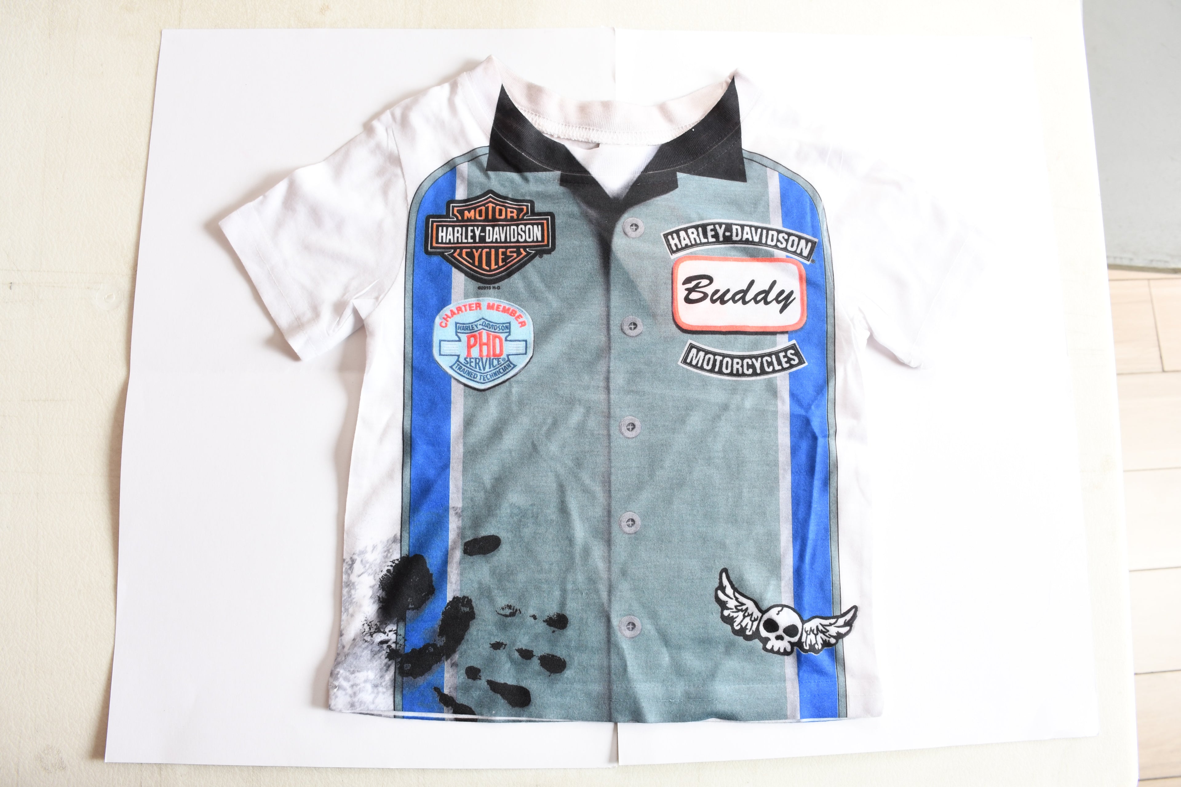 Licensed Product Boys Toddler Garage Rockers with B&S Sublimated Grey Short Sleeve T-Shirt