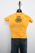 Licensed Product Boys Youth Splash B&S Crystal Wash Dye Gold Short Sleeve T-Shirt