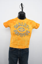 Licensed Product Boys Youth Splash B&S Crystal Wash Dye Gold Short Sleeve T-Shirt