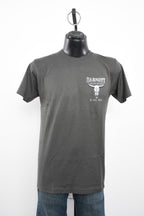 Licensed Product BARNETT BLK/WHT STEER SK S/S CHARCOAL T-SHIRT