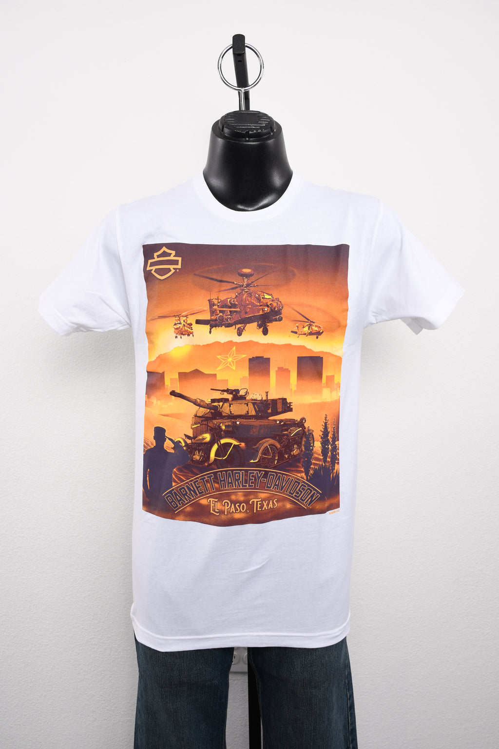 Licensed Product BARNETT MILITARY S/S WHITE