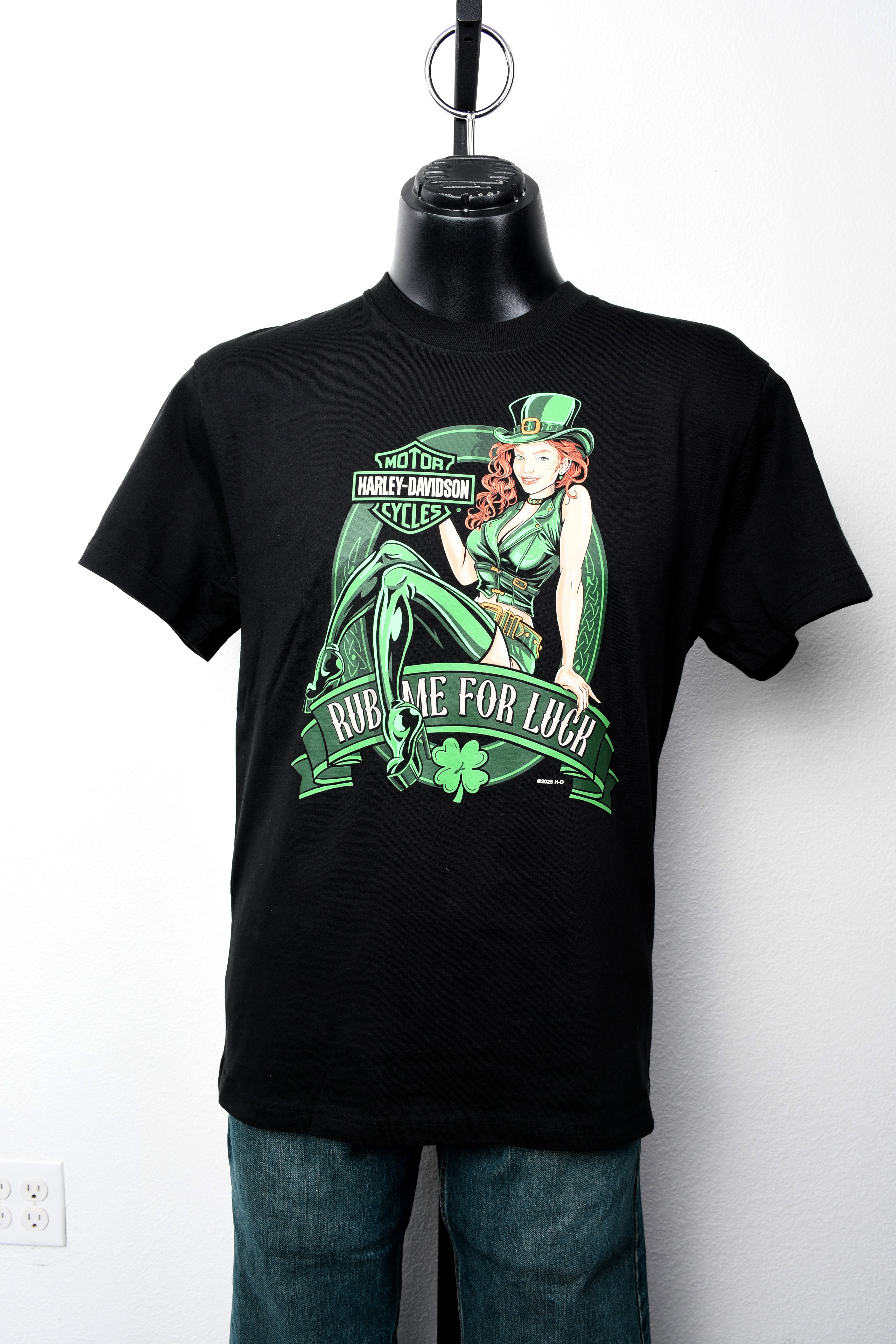 Licensed Product LUCKY GAL MNS T BLACK Main image