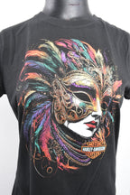 Licensed Product PARTY MASK WMS T CUSTOM BLACK