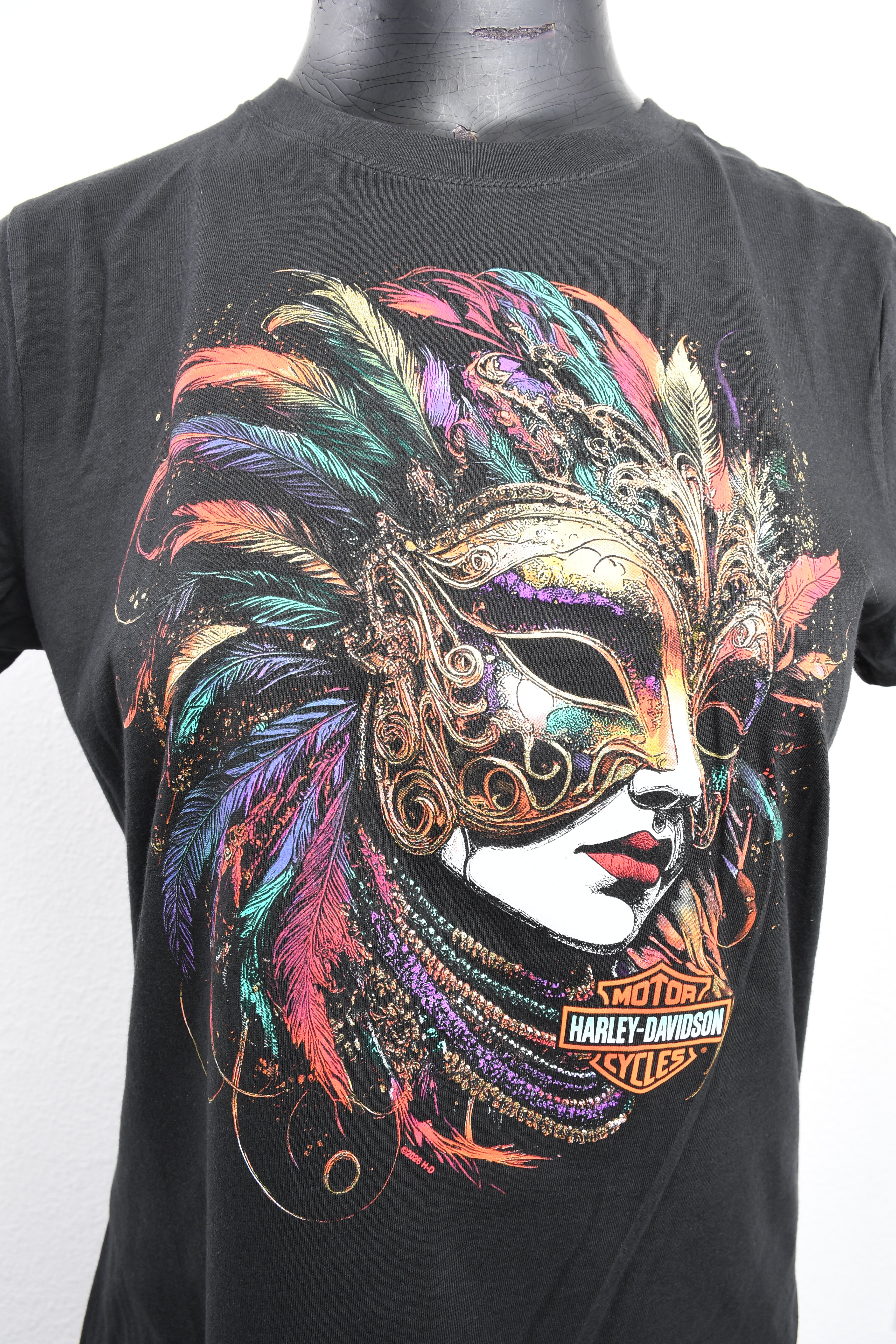 Licensed Product PARTY MASK WMS T CUSTOM BLACK