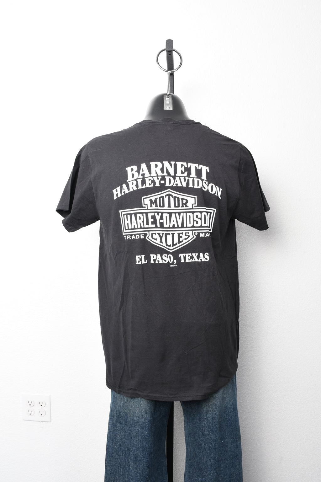 Licensed Product Mens Split Skull B&S Black Short Sleeve T-Shirt