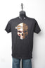 Licensed Product Mens Split Skull B&S Black Short Sleeve T-Shirt