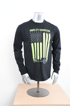 Licensed Product Mens Product Ruled L/S Black