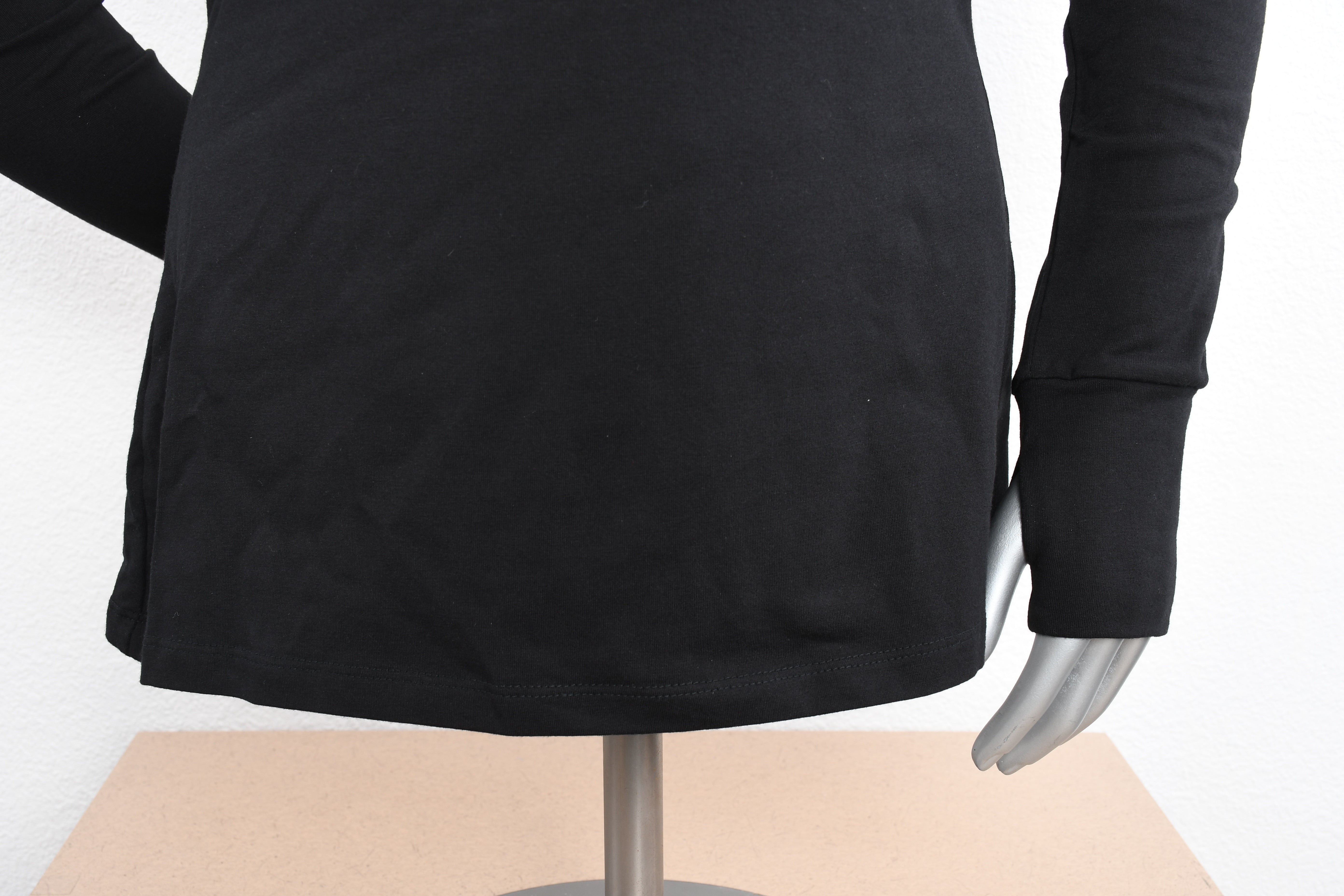 Licensed Product Womens Circle Shoulder Black Long Sleeve T-Shirt Secondary image