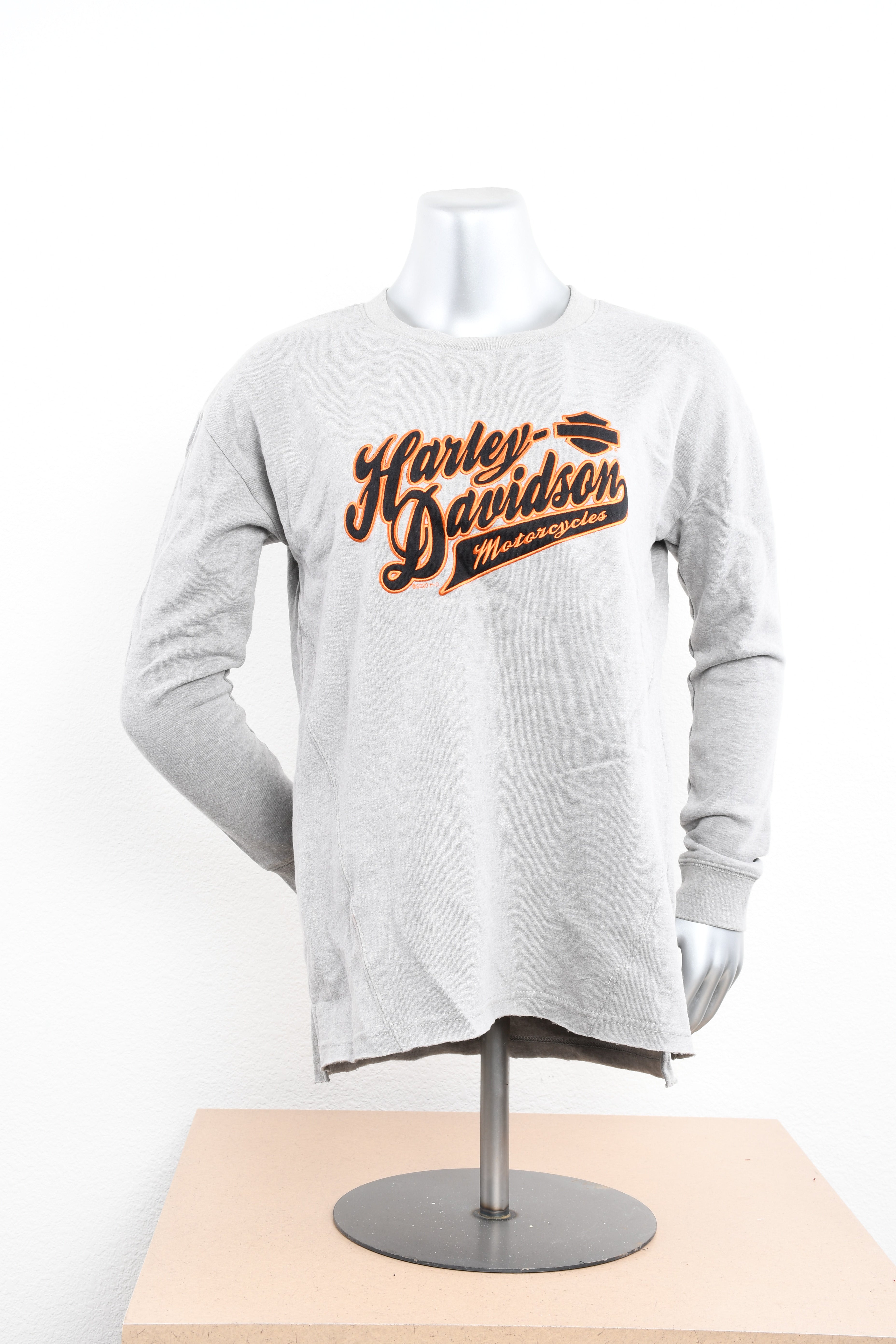 Licensed Product Womens Sporty Pullover Grey Long Sleeve Sweatshirt