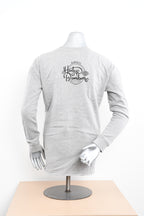 Licensed Product Womens Sporty Pullover Grey Long Sleeve Sweatshirt