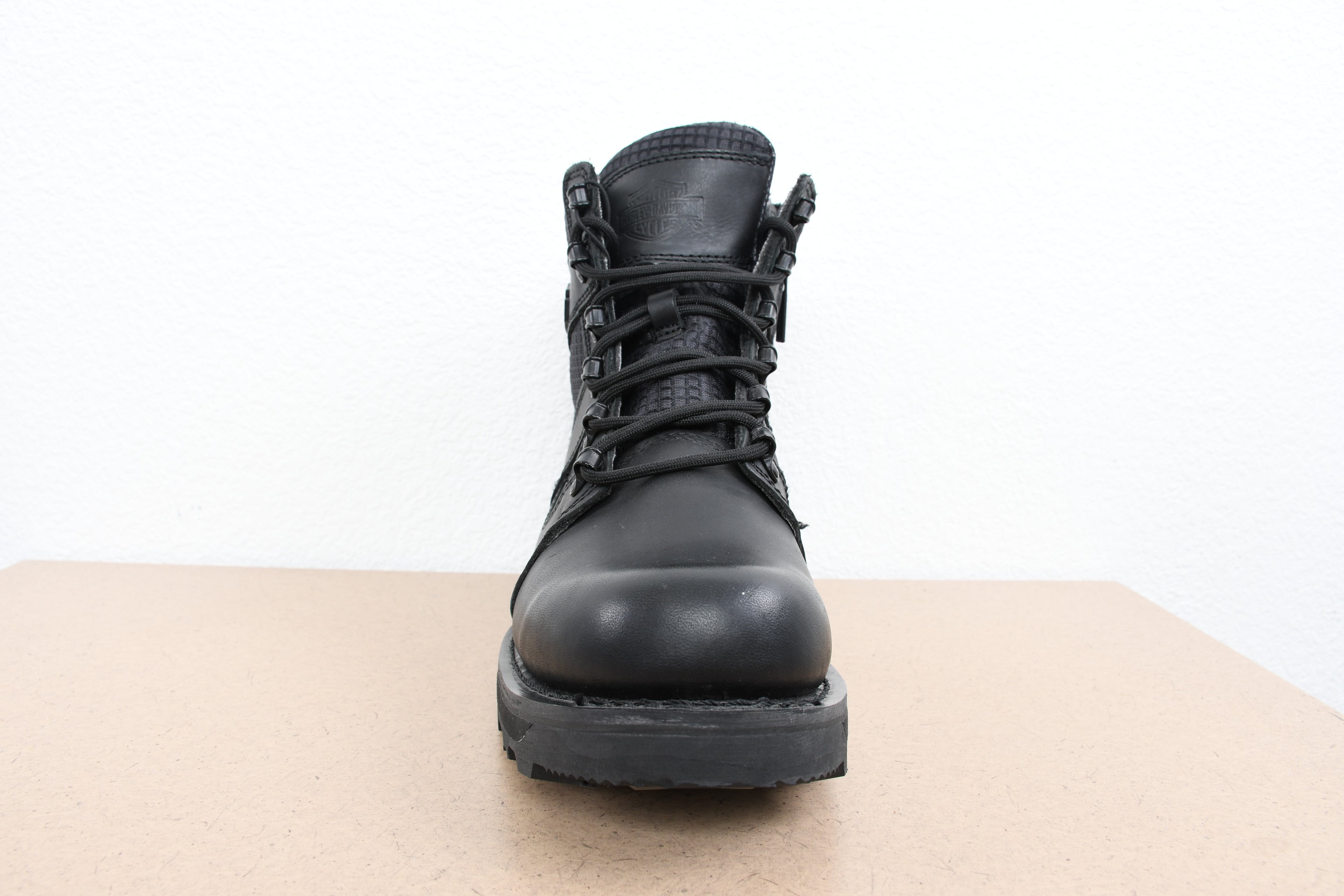 Licensed Product Mens Boxbury Black Leather Mid Cut Boot