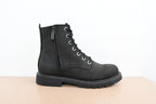 Licensed Product Mens Winslow Lace Black Leather Low Cut Boot
