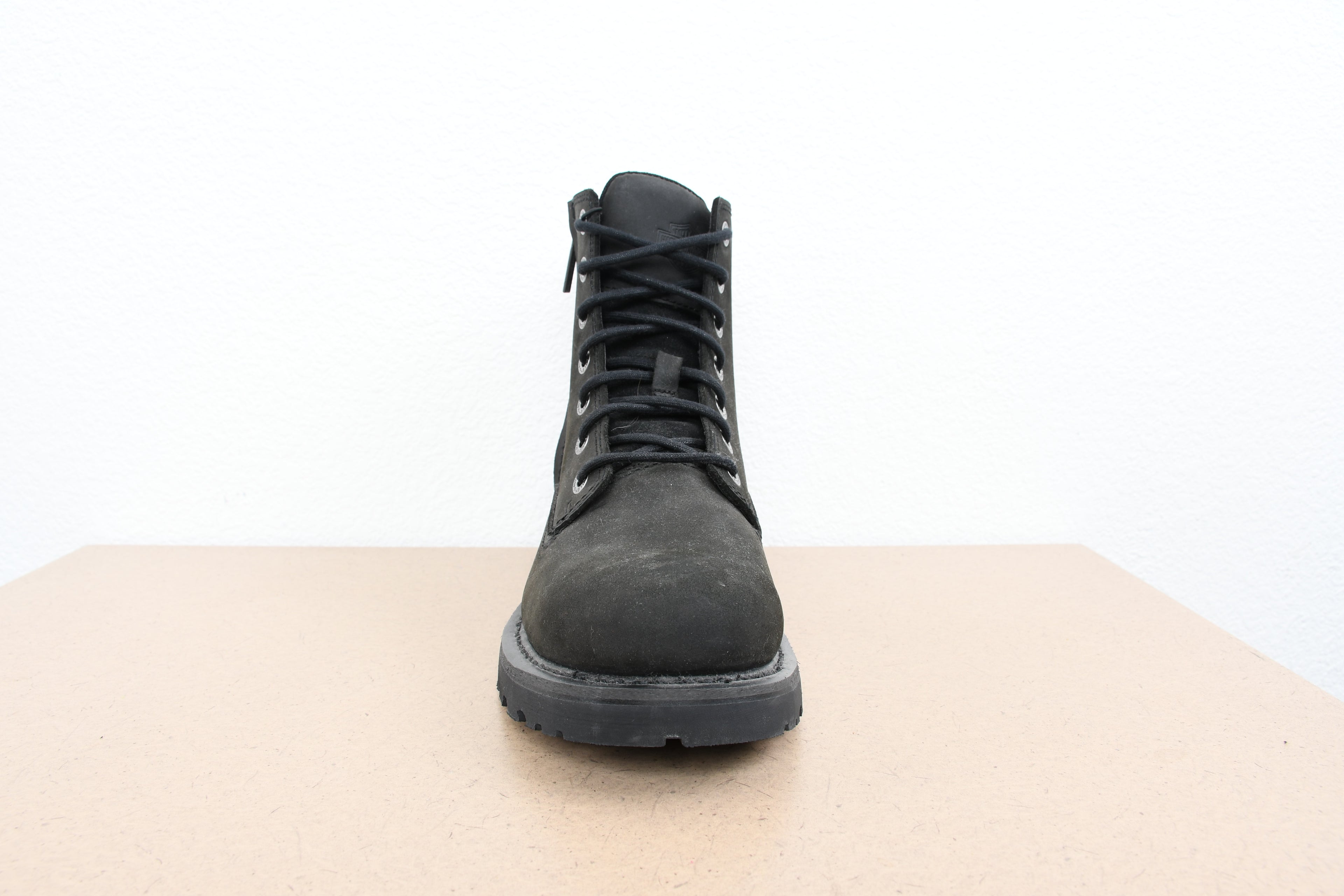 Licensed Product Mens Winslow Lace Black Leather Low Cut Boot