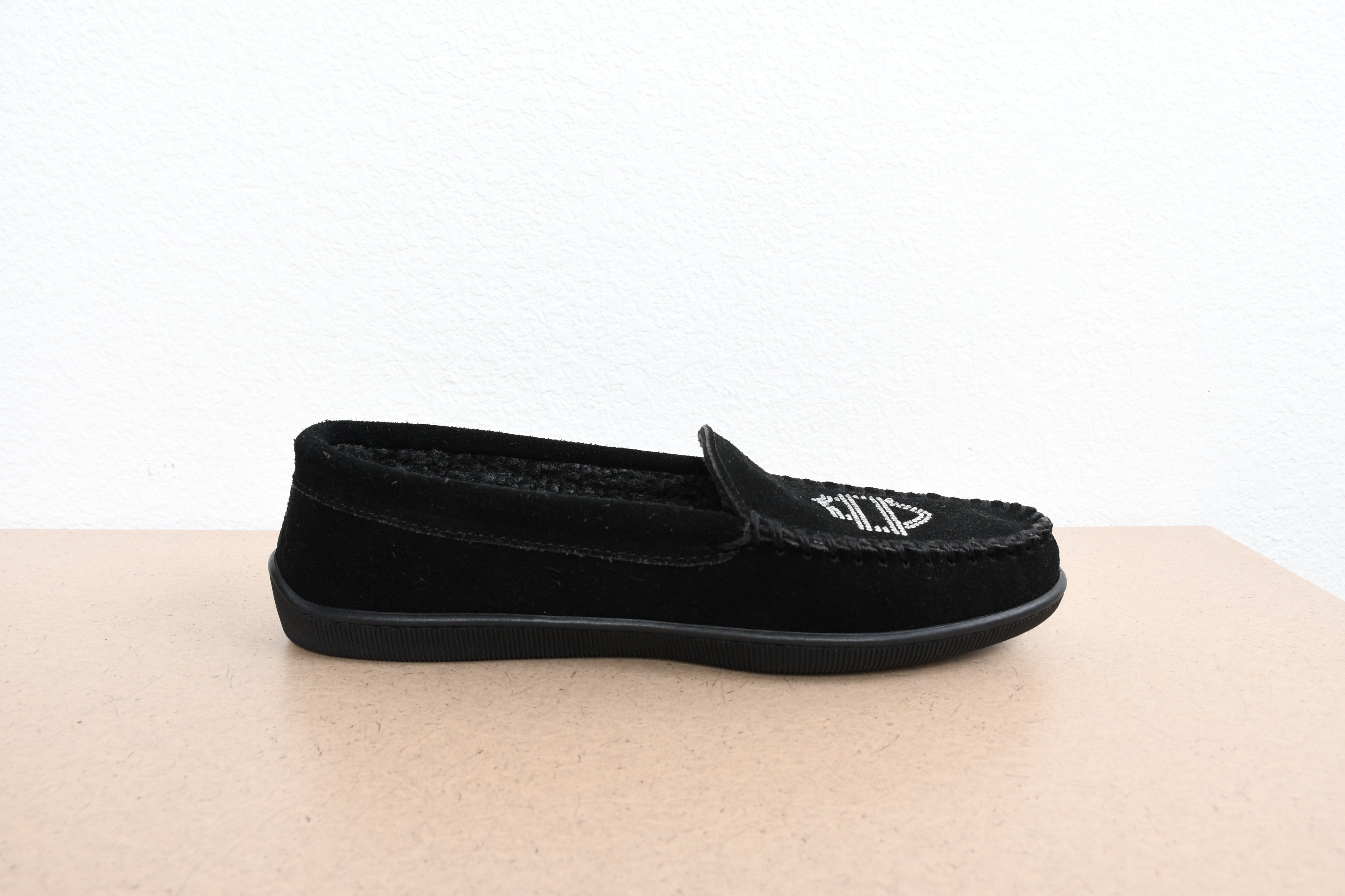 Licensed Product Womens Lil Rhinestone Black Slippers – Barnett Harley ...