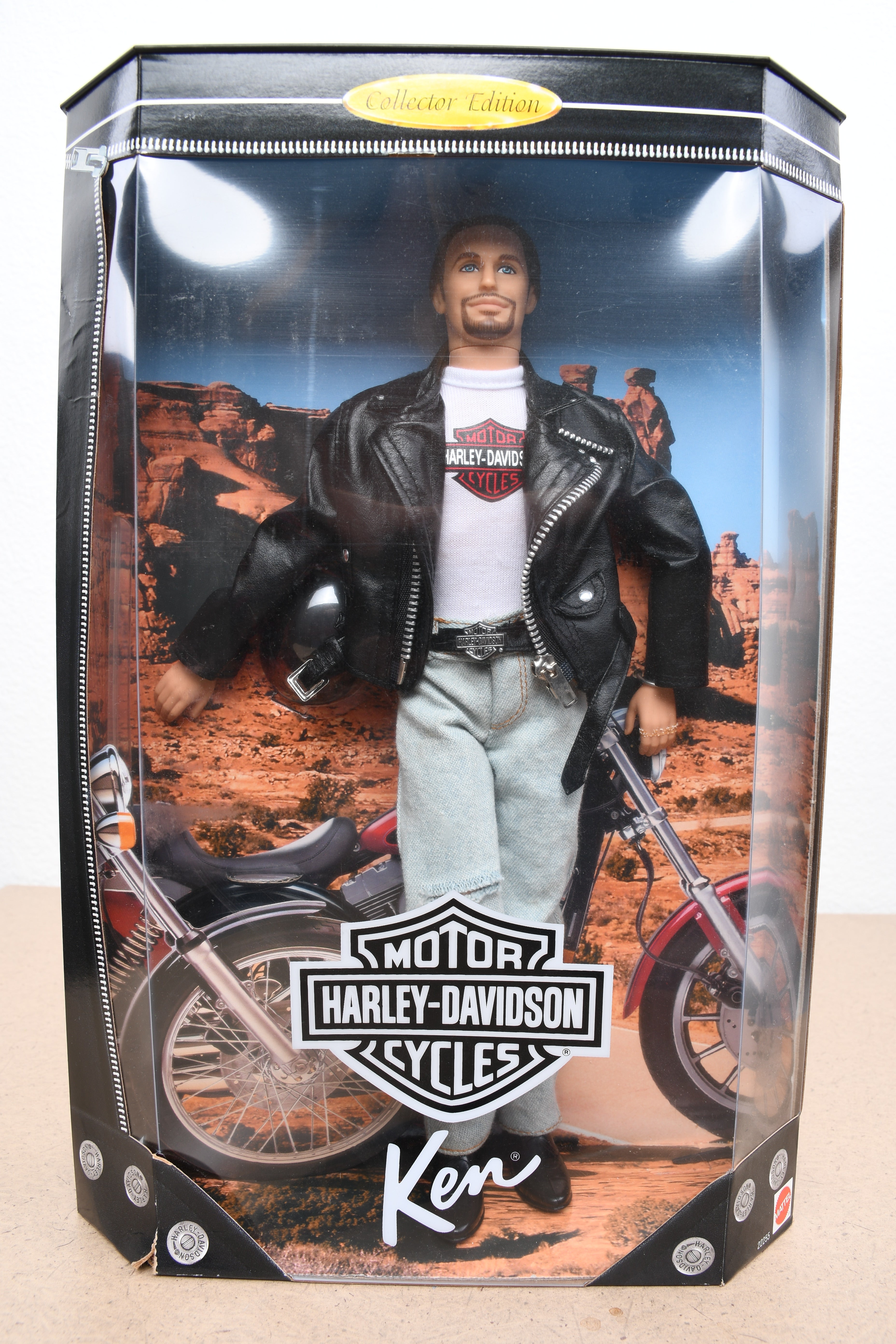 Harley-Davidson Barbie Vintage 1998 Mattel Collector's Edition Ken Doll #1 Main image