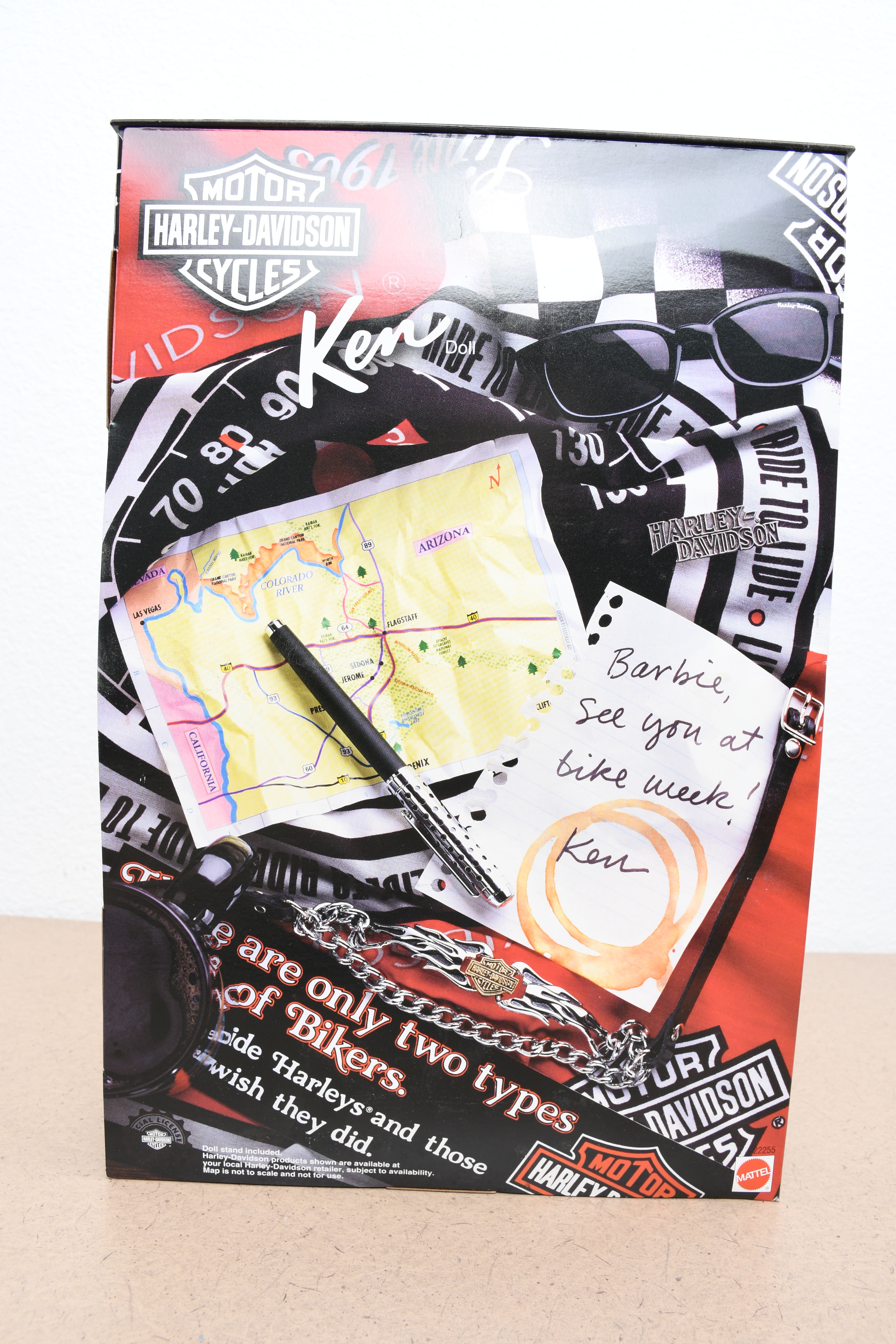 Harley-Davidson Barbie Vintage 1998 Mattel Collector's Edition Ken Doll #1 Secondary image