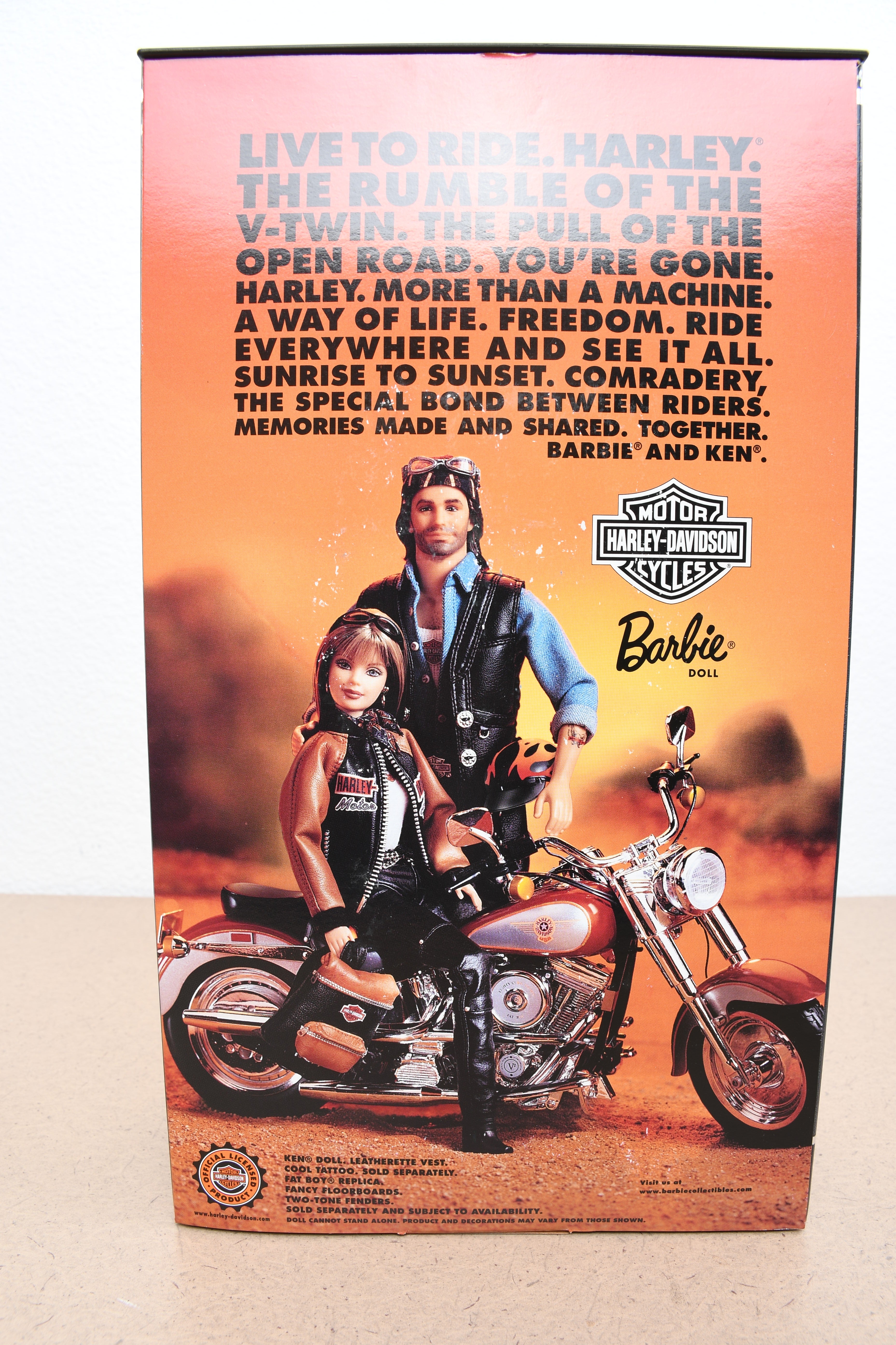 Harley-Davidson Barbie Vintage 1999 Mattel Collector's Edition Doll #4 Secondary image