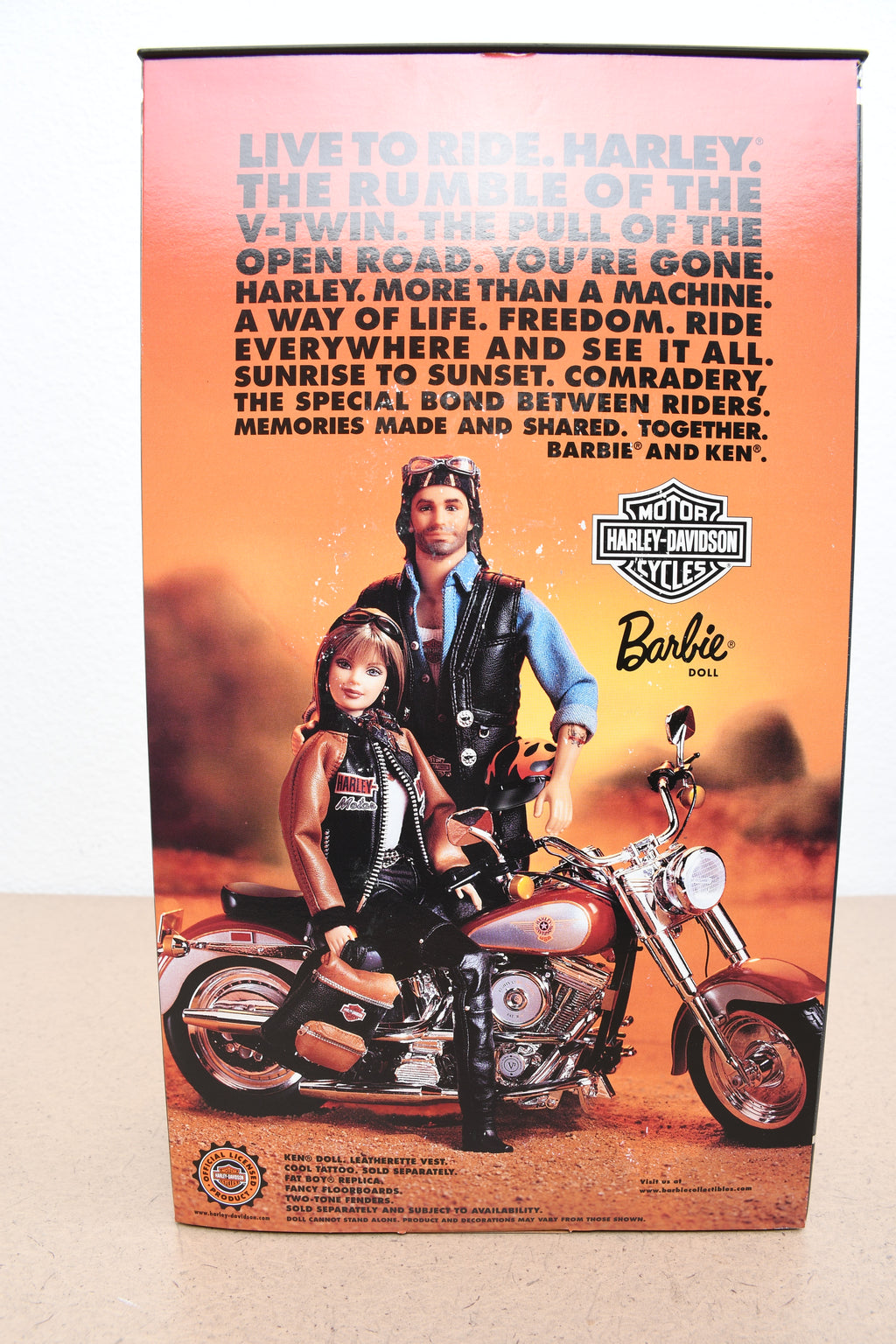 Harley-Davidson Barbie Vintage 1999 Mattel Collector's Edition Doll #4