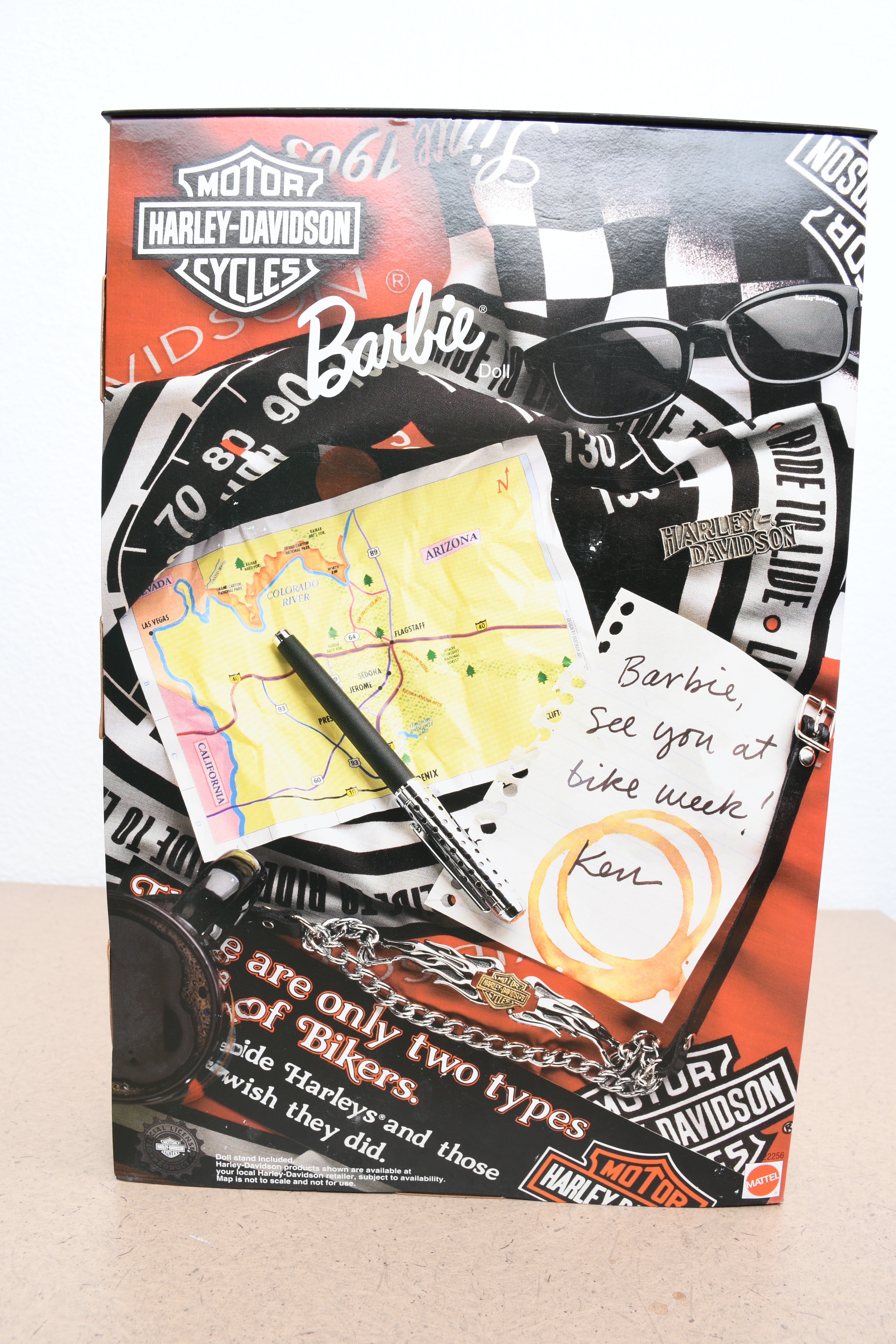 Harley-Davidson Barbie Vintage 1998 Mattel Collector's Edition Doll #3 Secondary image
