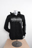 Licensed Product Womens Line Name Full Zip Black Long Sleeve Hoodie